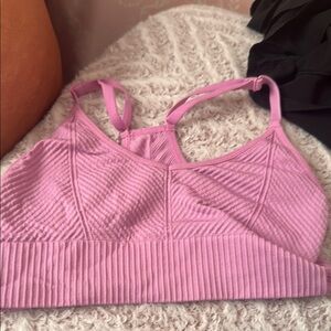 Victoria's Secret Pink Ribbed Bra